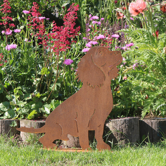 Life Size Working Cocker Spaniel Statue