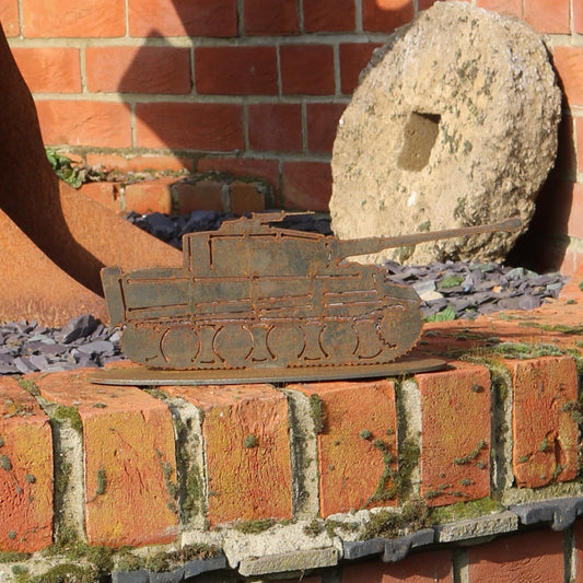 German Tiger Tank Statue
