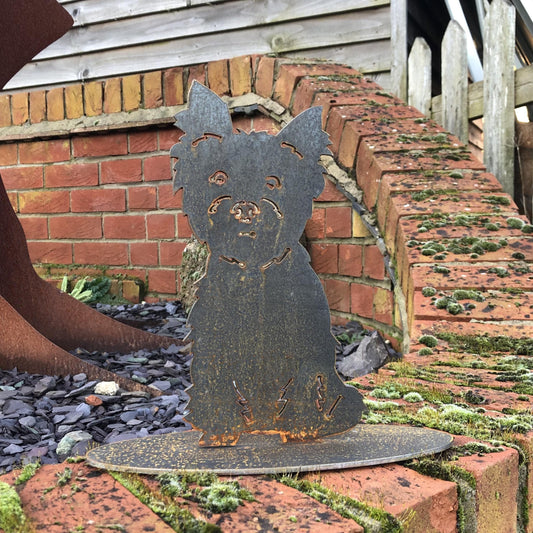 Yorkshire Terrier Statue