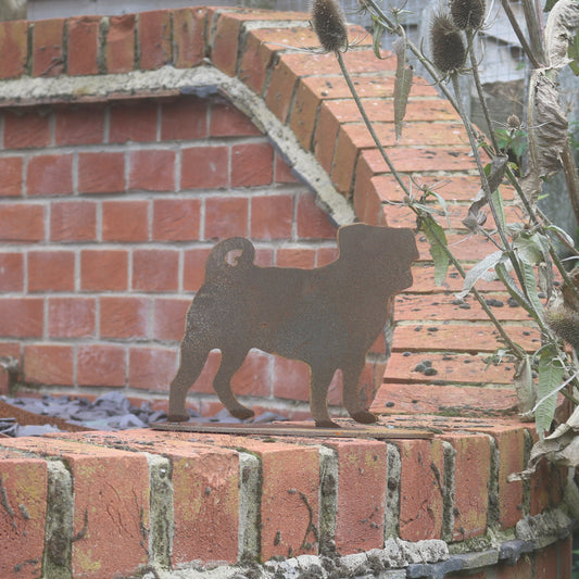Pug Dog Statue