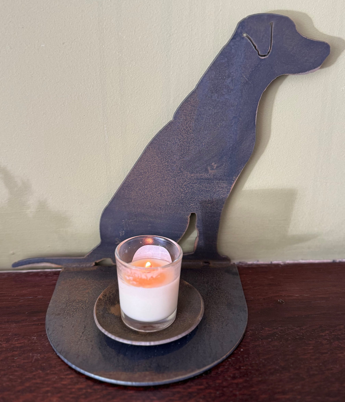 Labrador Candle Holder