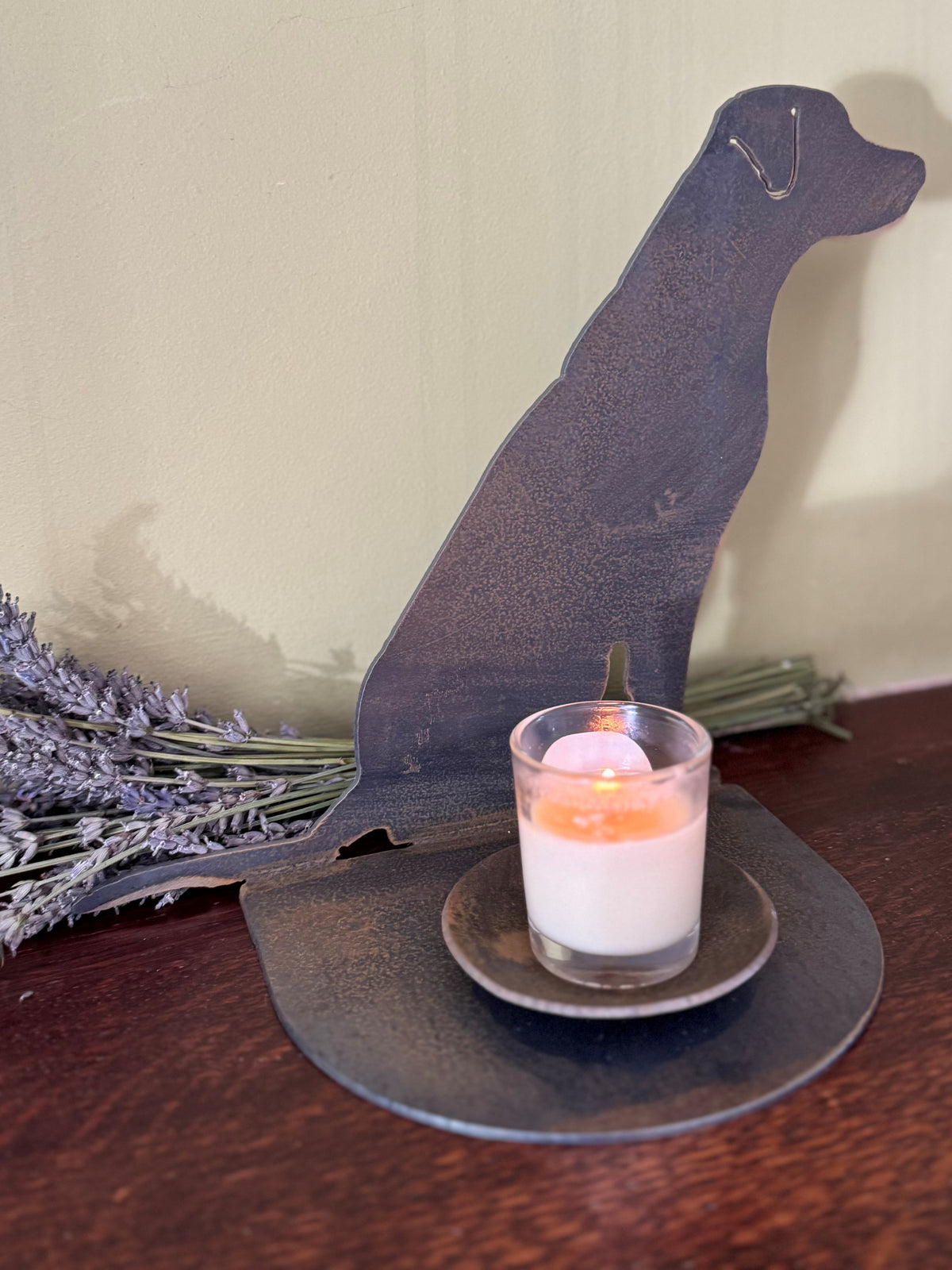 Labrador Candle Holder