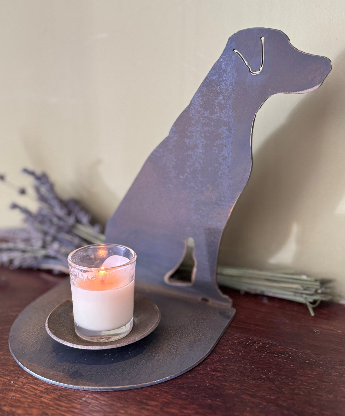 Labrador Candle Holder