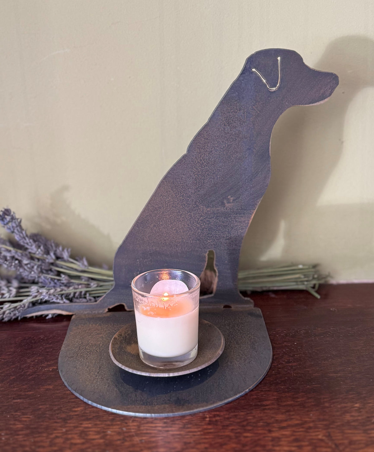 Labrador Candle Holder