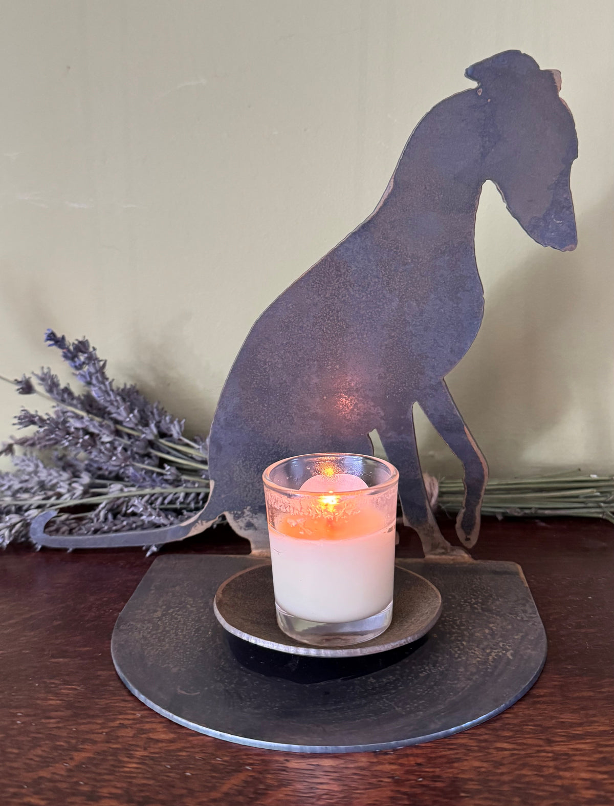 Greyhound, Whippet, Lurcher Candle Holder